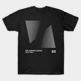 The Human League / Minimal Graphic Design Tribute T-Shirt